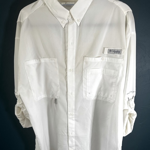 Men’s Columbia PFG Fishing Shirt - Picture 1 of 2